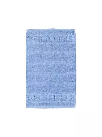 CAWÖ | Gästetuch NOBLESSE 30x50cm Mittelblau | 